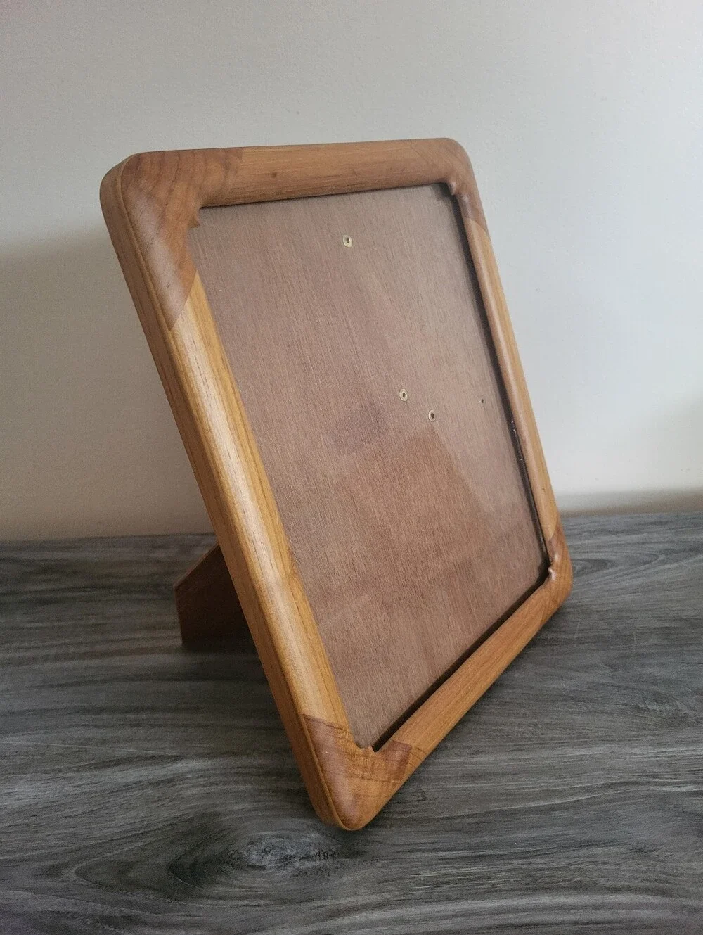 Vintage Teak Wood Picture Frame 8x10